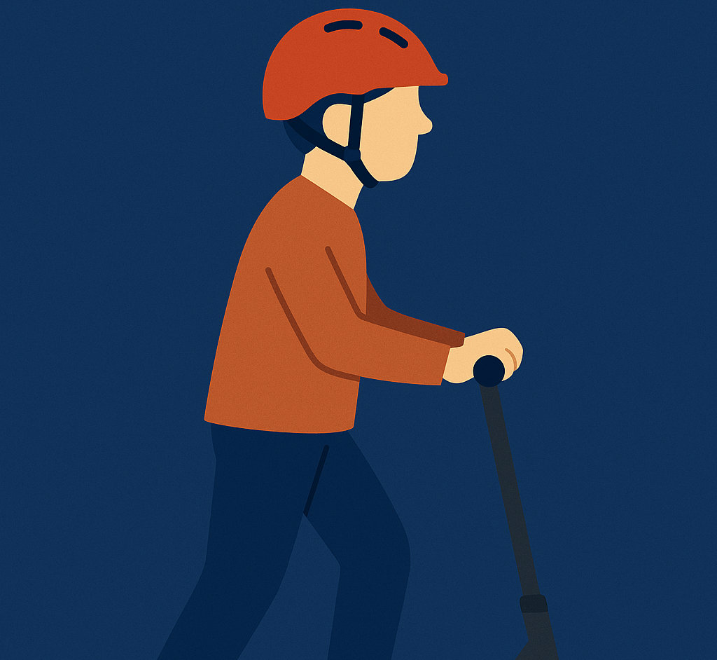 La DGT obligará a los usuarios de patinetes a llevar casco de protección