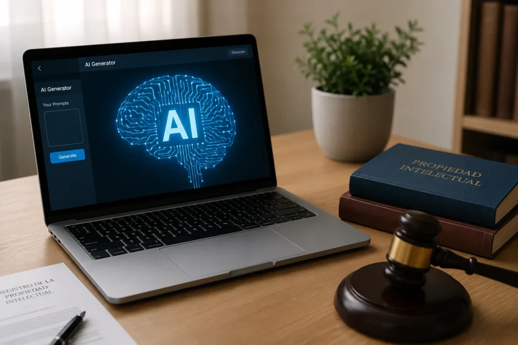 ¿Se puede registrar una obra creada con inteligencia artificial en España?
